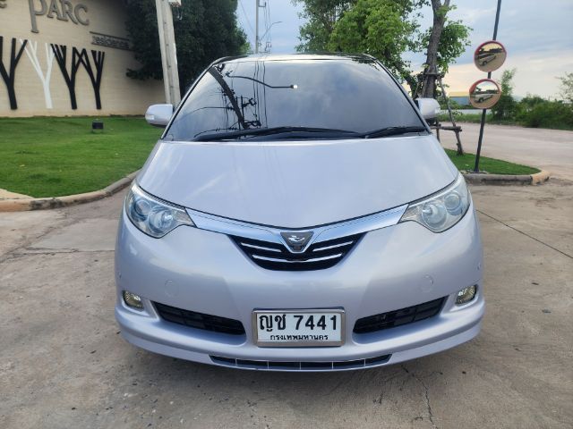 Toyota Estima 2007 2.4 Hybrid E-Four 4WD Van เบนซิน ไม่ติดแก๊ส เกียร์อัตโนมัติ เทา