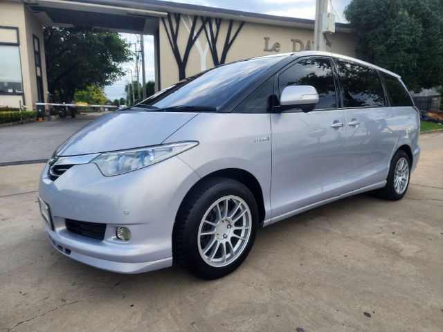 Toyota Estima 2007 2.4 Hybrid E-Four 4WD Van เบนซิน ไม่ติดแก๊ส เกียร์อัตโนมัติ เทา รูปที่ 2