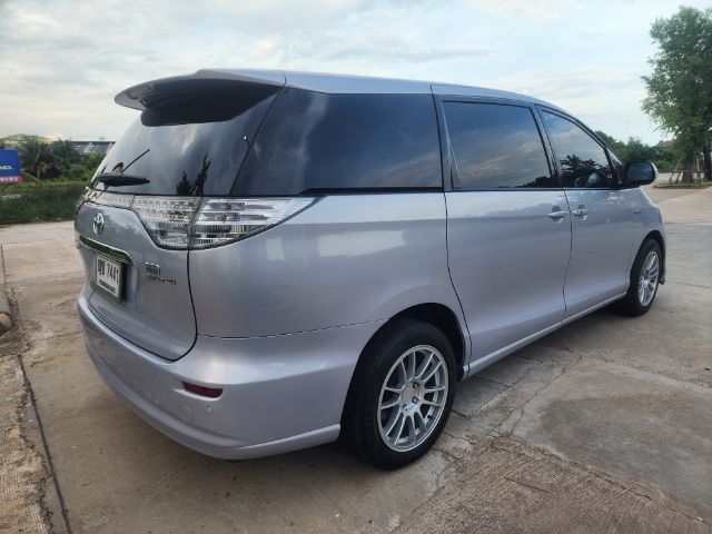 Toyota Estima 2007 2.4 Hybrid E-Four 4WD Van เบนซิน ไม่ติดแก๊ส เกียร์อัตโนมัติ เทา รูปที่ 4