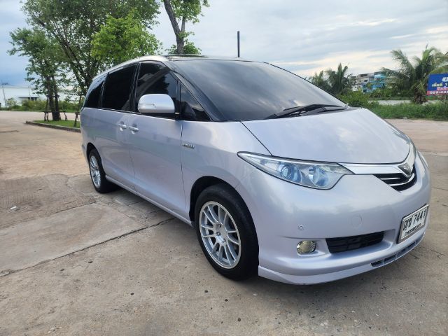 Toyota Estima 2007 2.4 Hybrid E-Four 4WD Van เบนซิน ไม่ติดแก๊ส เกียร์อัตโนมัติ เทา รูปที่ 3