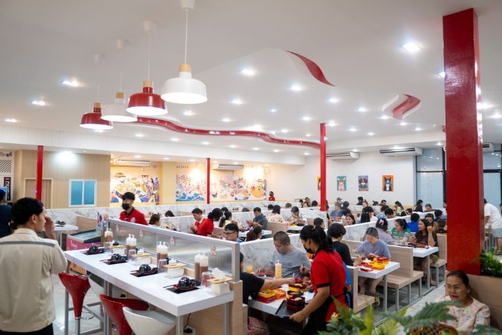 ร้านอาหาร เซ้งร้านสุกี้ชื่อดังใจกลางนิคมบ่อวิน ลูกค้าประจำแน่น สัญญาเช่ามั่นคง