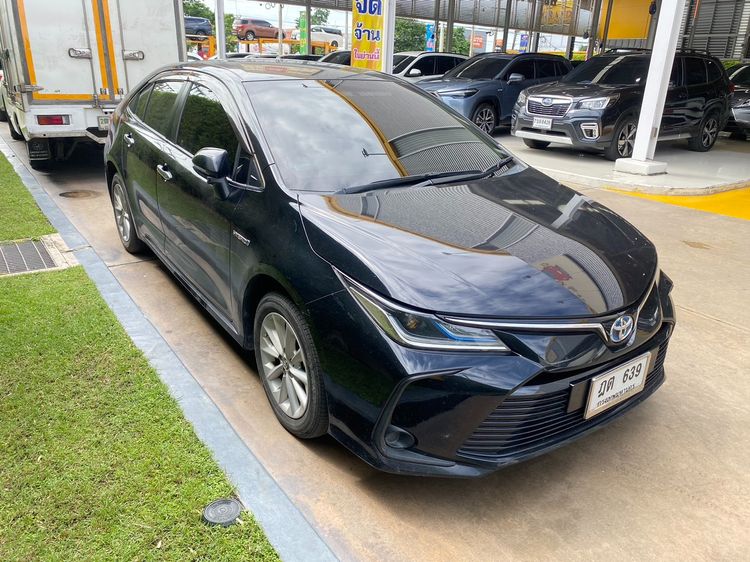 Toyota Altis 2020 1.8 Hybrid Mid Sedan ไฮบริด ไม่ติดแก๊ส เกียร์อัตโนมัติ ดำ รูปที่ 2