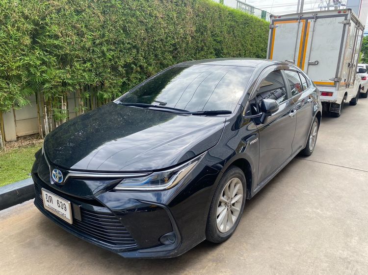 Toyota Altis 2020 1.8 Hybrid Mid Sedan ไฮบริด ไม่ติดแก๊ส เกียร์อัตโนมัติ ดำ