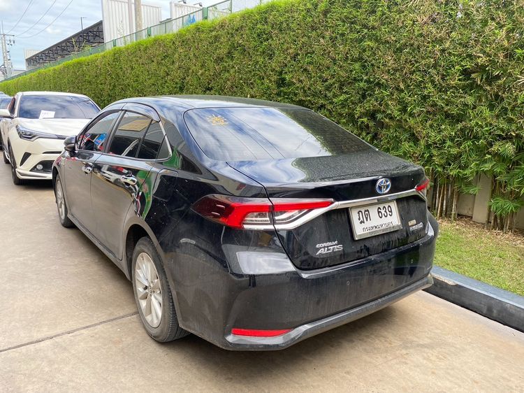 Toyota Altis 2020 1.8 Hybrid Mid Sedan ไฮบริด ไม่ติดแก๊ส เกียร์อัตโนมัติ ดำ รูปที่ 4