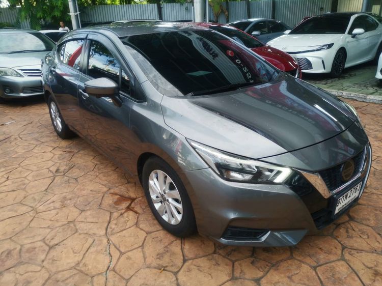 Nissan Almera 2020 1.0 V Sedan เบนซิน ไม่ติดแก๊ส เกียร์อัตโนมัติ เทา รูปที่ 3