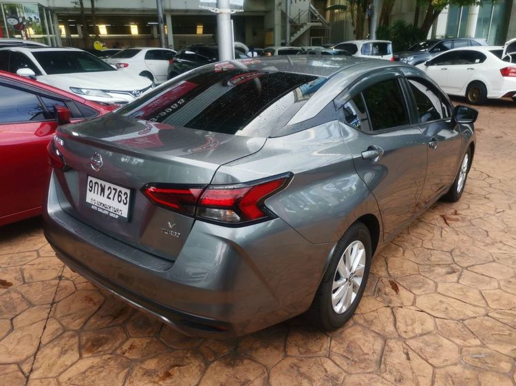 Nissan Almera 2020 1.0 V Sedan เบนซิน ไม่ติดแก๊ส เกียร์อัตโนมัติ เทา รูปที่ 4