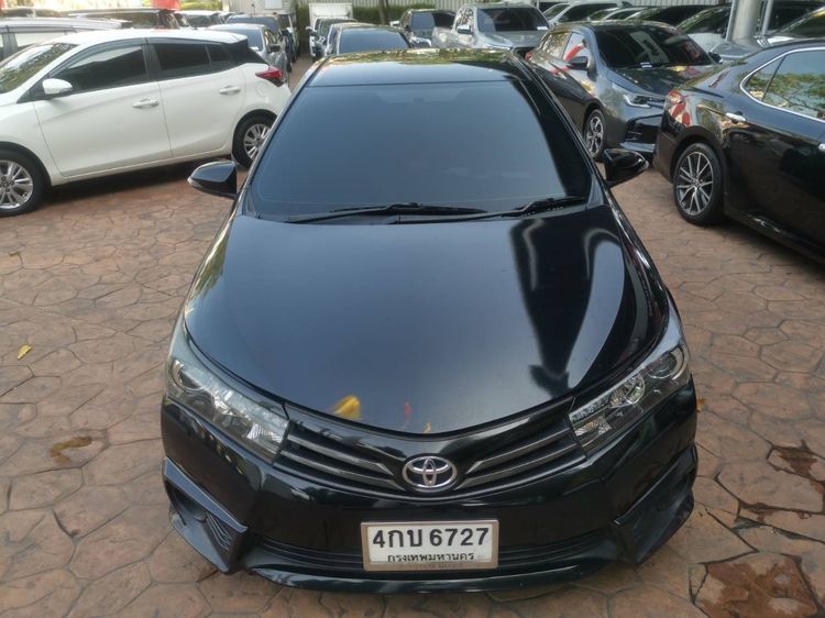 Toyota Altis 2015 1.8 Esport Sedan เบนซิน ไม่ติดแก๊ส เกียร์อัตโนมัติ ดำ รูปที่ 3