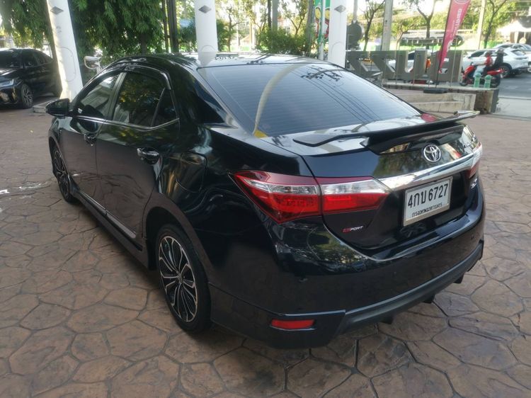 Toyota Altis 2015 1.8 Esport Sedan เบนซิน ไม่ติดแก๊ส เกียร์อัตโนมัติ ดำ รูปที่ 4