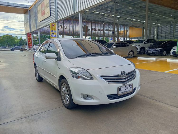Toyota Vios 2011 1.5 G Sedan เบนซิน ไม่ติดแก๊ส เกียร์อัตโนมัติ ขาว รูปที่ 3