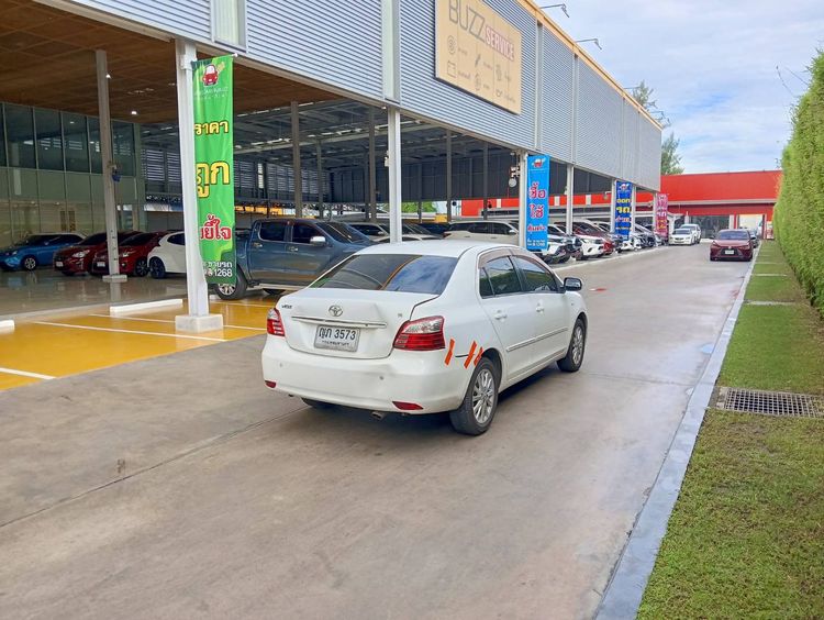 Toyota Vios 2011 1.5 G Sedan เบนซิน ไม่ติดแก๊ส เกียร์อัตโนมัติ ขาว รูปที่ 4