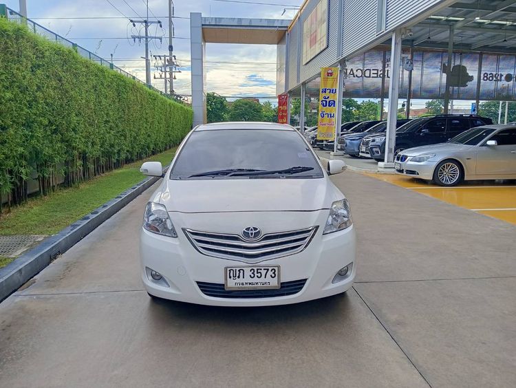 Toyota Vios 2011 1.5 G Sedan เบนซิน ไม่ติดแก๊ส เกียร์อัตโนมัติ ขาว รูปที่ 2