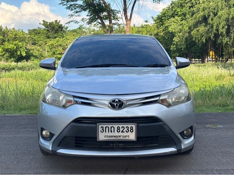Toyota Vios 2014 1.5 J Sedan เบนซิน ไม่ติดแก๊ส เกียร์อัตโนมัติ เทา
