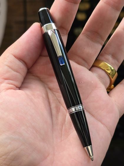 ปากกาลูกลื่น MONTBLANC BOHEME GREMANY ด้ามสั้นเหน็บเงินหายาก  