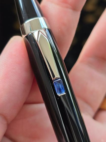 ปากกาลูกลื่น MONTBLANC BOHEME GREMANY ด้ามสั้นเหน็บเงินหายาก   รูปที่ 9