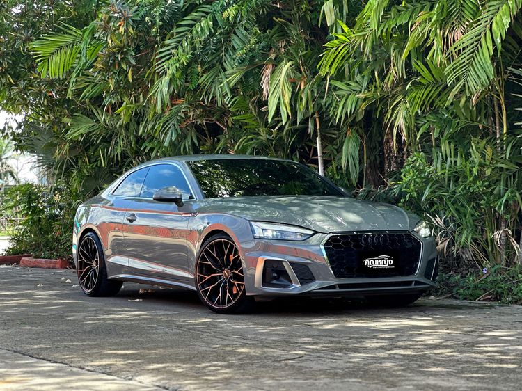 Audi Audi A5  2020 Coupe 40 TFSI S line Sedan เบนซิน ไม่ติดแก๊ส เกียร์อัตโนมัติ เทา