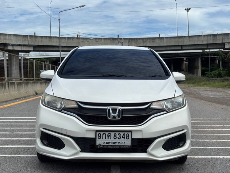 Honda Jazz 2019 1.5 S Sedan เบนซิน ไม่ติดแก๊ส เกียร์อัตโนมัติ ขาว