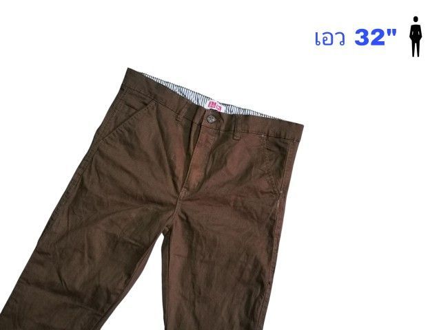น้ำตาล อื่นๆ อื่นๆ UNIQLO​ กางเกง​มือสอง​ กางเกง​เปิด​กระสอบ​ กางเกง​ชีโน่ใส่ลำลอง​