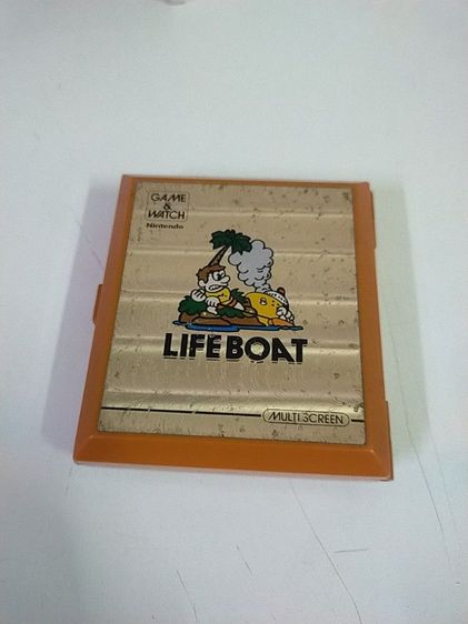 Nintendo เกมส์นินเทนโด และอุปกรณ์ เชื่อมต่อไร้สายได้ เกมกด LIFEBOAT เกมกด ยุค80 สภาพดี มีเสียง มีภาพ ฝาปิดถ่านมี