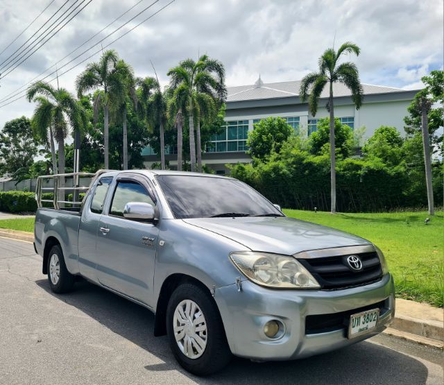 Toyota Hilux Vigo 2007 2.7 G Pickup เบนซิน LPG เกียร์อัตโนมัติ เทา รูปที่ 4