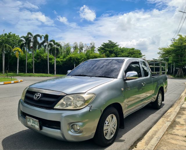 Toyota Hilux Vigo 2007 2.7 G Pickup เบนซิน LPG เกียร์อัตโนมัติ เทา รูปที่ 3