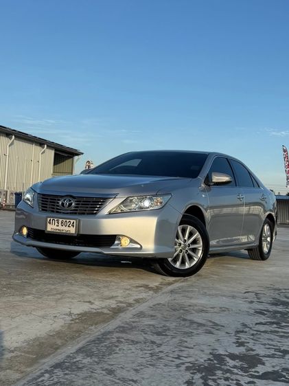 Toyota Camry 2013 2.0 G Sedan เบนซิน ไม่ติดแก๊ส เกียร์อัตโนมัติ บรอนซ์เงิน