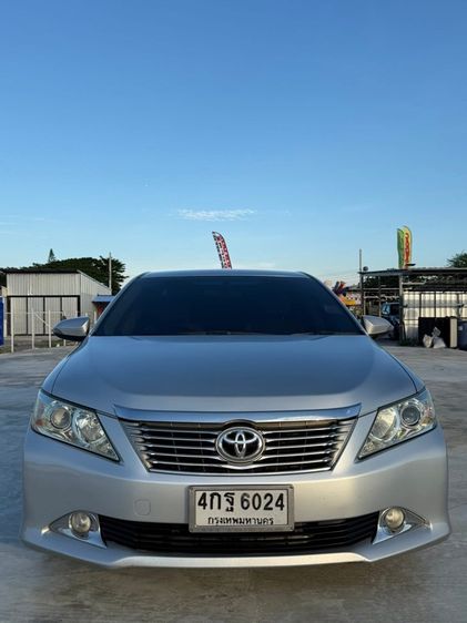 Toyota Camry 2013 2.0 G Sedan เบนซิน ไม่ติดแก๊ส เกียร์อัตโนมัติ บรอนซ์เงิน รูปที่ 2
