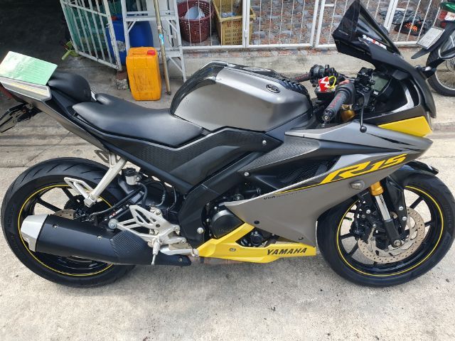 yamaha r15 2020 รถสวยพร้อมใช้งาน ยาง pirelli rosso sport รูปที่ 6