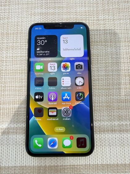 iPhone X 64 สีดำ แบต 100 รูปที่ 6