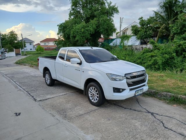 Isuzu D-MAX 2020 1.9 S Pickup ดีเซล ไม่ติดแก๊ส เกียร์ธรรมดา ขาว
