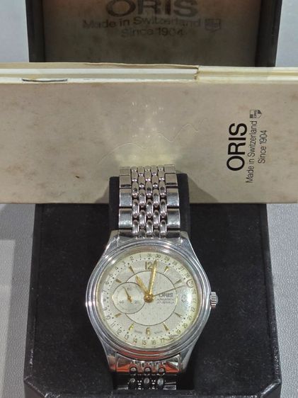 เงิน Oris Big Crown Pointer Date Small Seconds (Ref. 7461)
