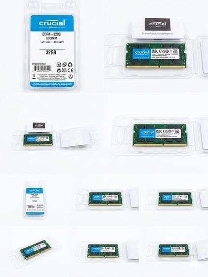 Crucial DDR4 1.2V Non-ECC SODIMM 32 GB Laptop Memory มือสอง รูปที่ 4