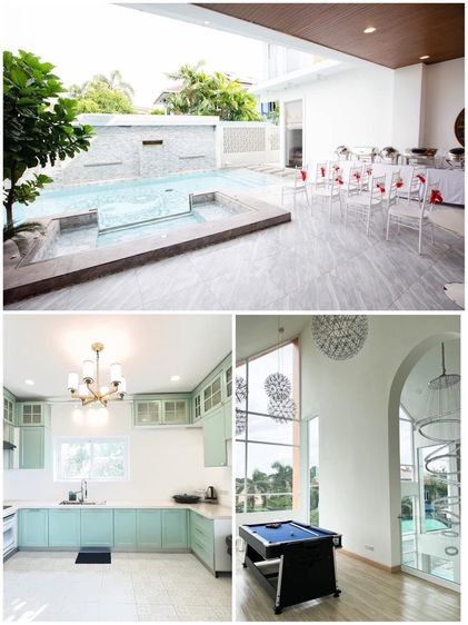 ให้เช่า Pool Villa ไม่มีค่าเซ้ง ย่านพระราม 5 พระราม 7 มี 3 หลัง ทำเงินได้เลย รูปที่ 4