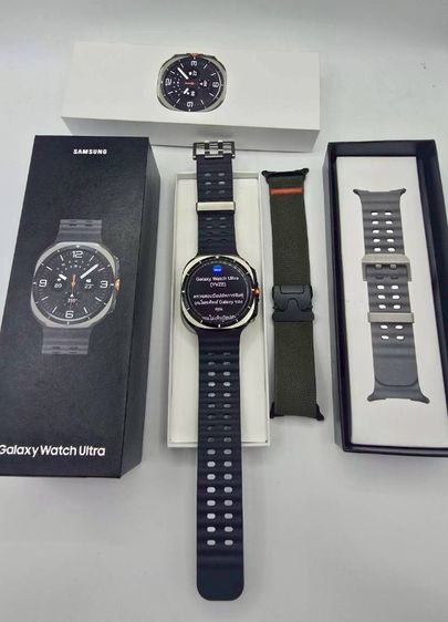 ดำ Samsung Galaxy Watch Ultra LTE SIM ศูนย์ไทย ครบกล่อง แถมสาย  ฟิมส์ 
