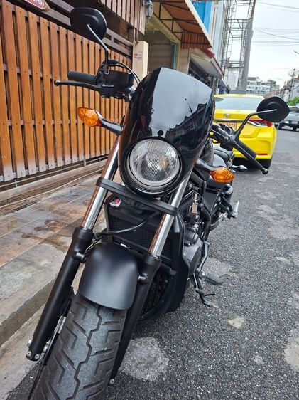 honda rebel 500 สีดำ ปี 2018