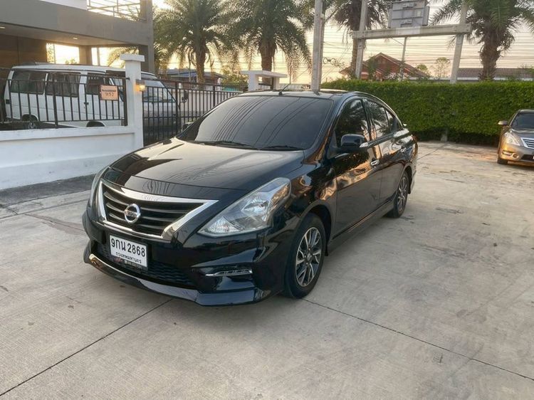 Nissan Almera 2020 1.2 E Sportech Sedan เบนซิน เกียร์อัตโนมัติ ดำ