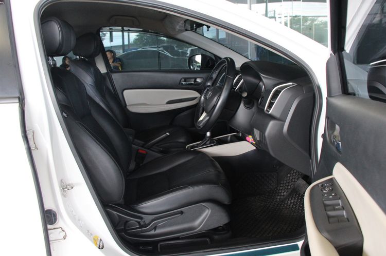 Honda City 2021 1.0 SV Sedan เบนซิน ไม่ติดแก๊ส เกียร์อัตโนมัติ ขาว รูปที่ 3