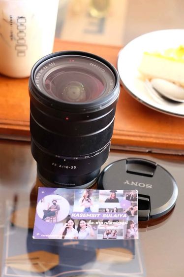 เลนส์ sony fe 16- 35mm f4 oss zeiss  สภาพดี ไม่รา ไม่ฝ้า มีฝุ่นทั่วไป