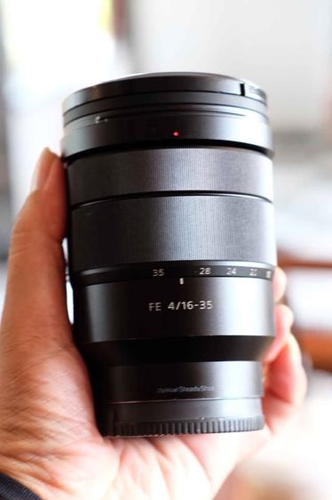 เลนส์ sony fe 16- 35mm f4 oss zeiss  สภาพดี ไม่รา ไม่ฝ้า มีฝุ่นทั่วไป รูปที่ 4