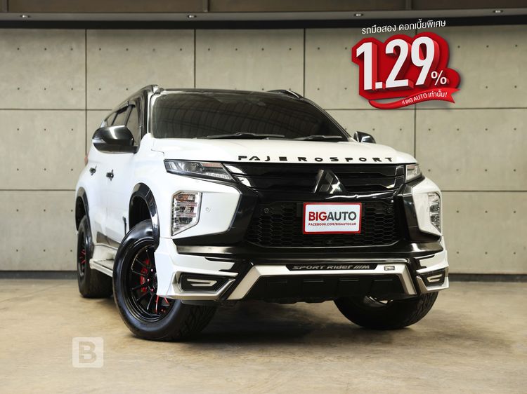 Mitsubishi Pajero Sport 2022 2.4  GT Premium Elite Edition  2WD Utility-car ดีเซล ไม่ติดแก๊ส เกียร์อัตโนมัติ ขาว