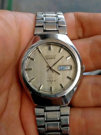 ขาว นาฬิกา Seiko type 2 ถ่าน
สภาพดี เดินดี ใช้งานปกติ