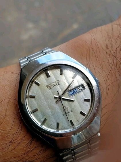 นาฬิกา Seiko type 2 ถ่าน
สภาพดี เดินดี ใช้งานปกติ รูปที่ 8