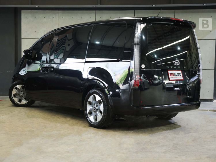 Hyundai Staria 2021 2.2 SEL Van ดีเซล ไม่ติดแก๊ส เกียร์อัตโนมัติ ดำ รูปที่ 3