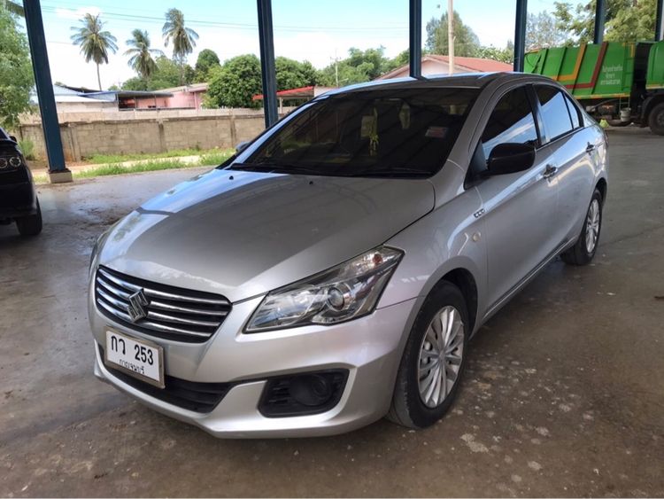 Suzuki Ciaz 2017 1.2 GL Sedan เบนซิน ไม่ติดแก๊ส เกียร์ธรรมดา บรอนซ์เงิน
