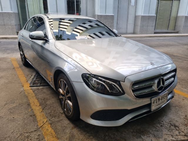 Mercedes-Benz E-Class 2018 E350 Sedan ปลั๊กอินไฮบริด (PHEV) ไม่ติดแก๊ส เกียร์อัตโนมัติ บรอนซ์เงิน