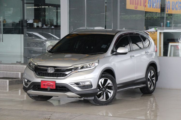 Honda CR-V 2016 2.4 EL 2WD Utility-car เบนซิน ไม่ติดแก๊ส เกียร์อัตโนมัติ บรอนซ์เงิน
