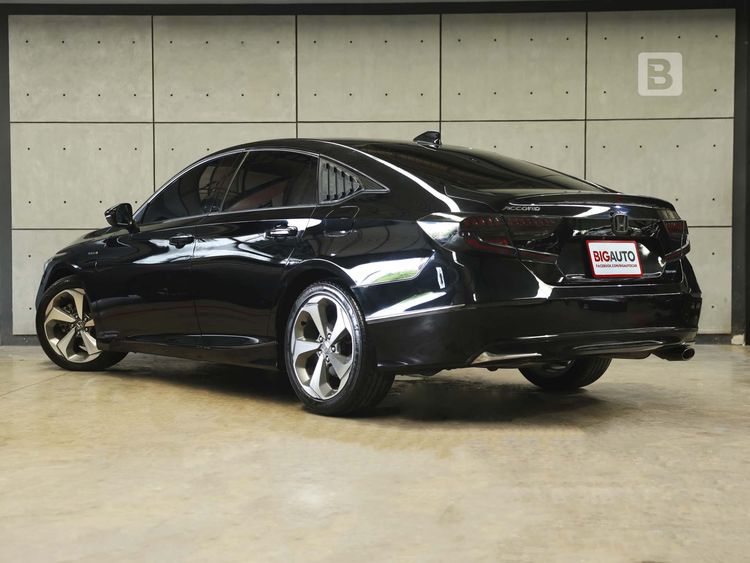 Honda Accord 2021 2.0 Hybrid Sedan ไฮบริด ไม่ติดแก๊ส เกียร์อัตโนมัติ ดำ รูปที่ 4