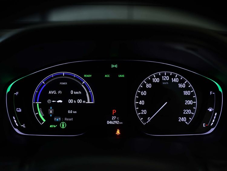 Honda Accord 2021 2.0 Hybrid Sedan ไฮบริด ไม่ติดแก๊ส เกียร์อัตโนมัติ ดำ รูปที่ 3