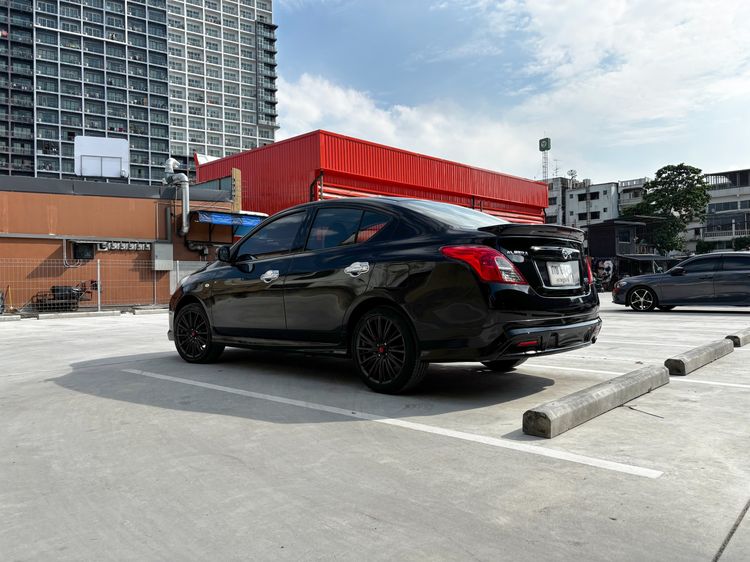 Nissan Almera 2013 1.2 E Sedan เบนซิน ไม่ติดแก๊ส เกียร์อัตโนมัติ ดำ รูปที่ 4