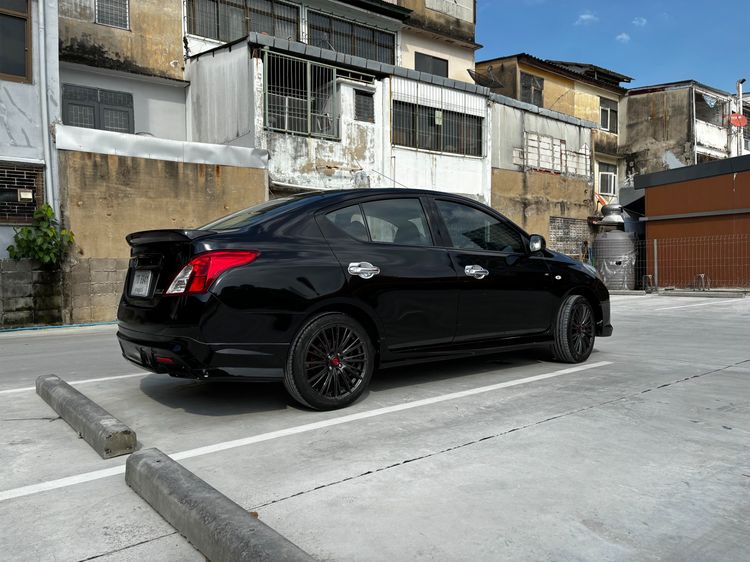 Nissan Almera 2013 1.2 E Sedan เบนซิน ไม่ติดแก๊ส เกียร์อัตโนมัติ ดำ รูปที่ 3