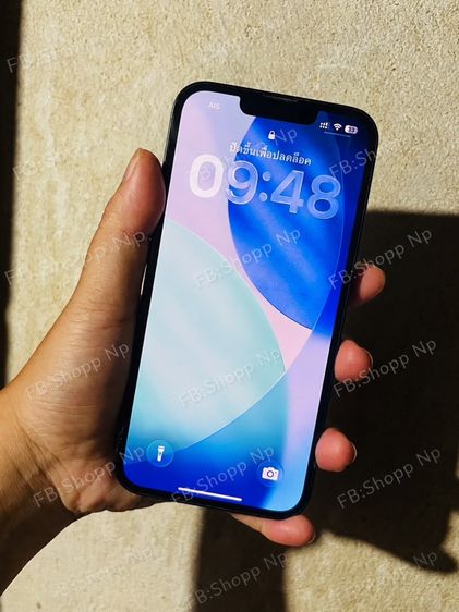 ไอโฟน 13 สีดำ 128gb.